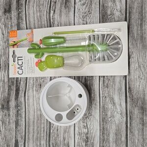 Boon cacti bottle cleaning brush set